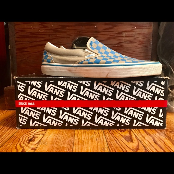 Vans Other - Vans (chuckrbrd) MidGrey/FrenBlu “Classic Slip-on”